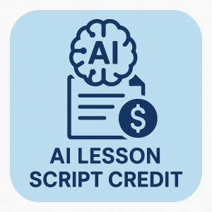 AI Lesson Script Credit